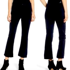 Citizens of Humanity crop velvet flares